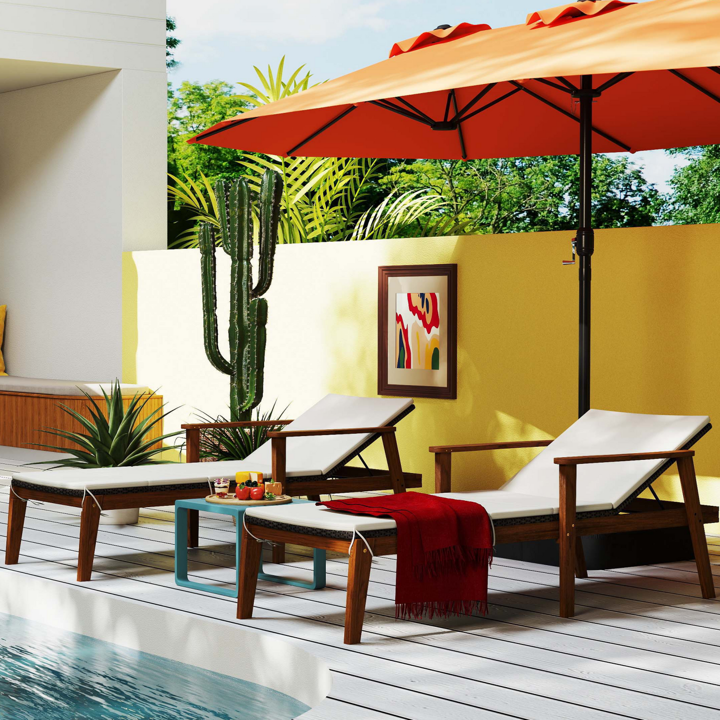 7 Piece Outdoor Patio Set, Complete Relaxation Bundle Outdoor & Patio Furniture at Gallery Canada