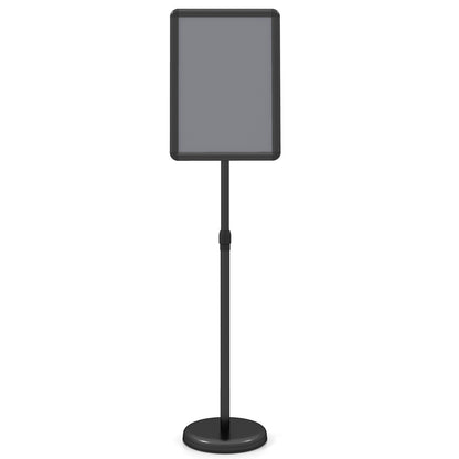 11 X 17 In. Adjustable Sign Holder Stand, Black Home Office Black at Gallery Canada