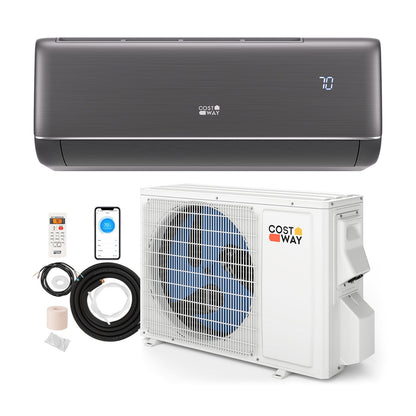 12000 BTU 22 SEER2 115V WiFi Mini Split AC with Alexa, Gray Mini Split Air Conditioners at Gallery Canada