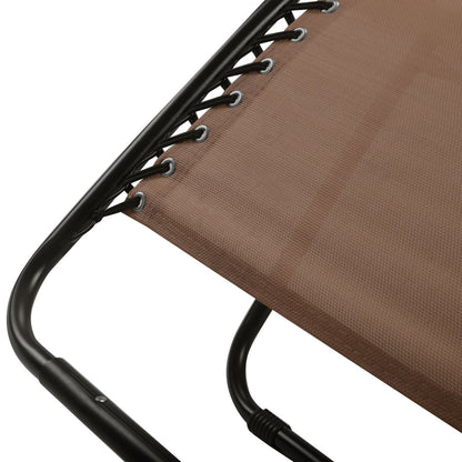 2-Piece Folding Lounge Chair, Zero Gravity, Brown Beach & Lawn Chairs at Gallery Canada