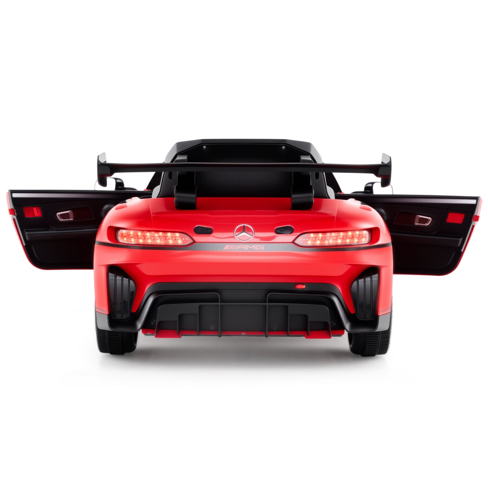 12V Kids Ride On Car, Adjustable Speed, Red Powered Ride On Toys at Gallery Canada