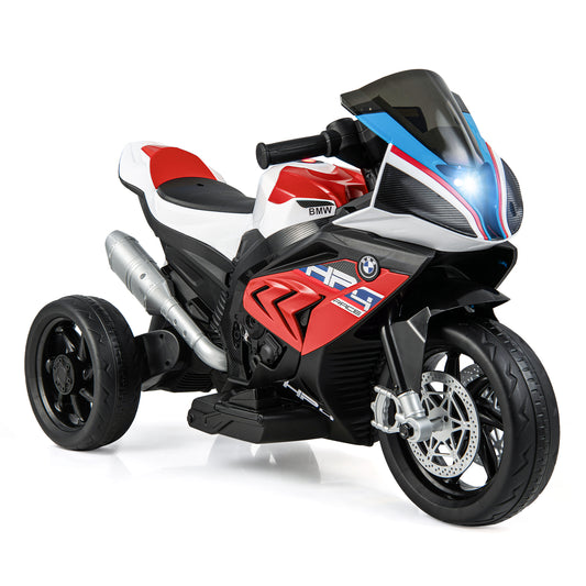 12V Licensed Kids Motorcycle Ride-On Toy, 37-96 Months, Red Powered Ride On Toys Red at Gallery Canada