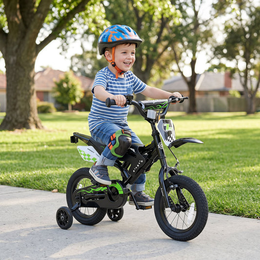 12 Inch Kids Bike, For Ages 3-4, Black Kids Bike Black at Gallery Canada