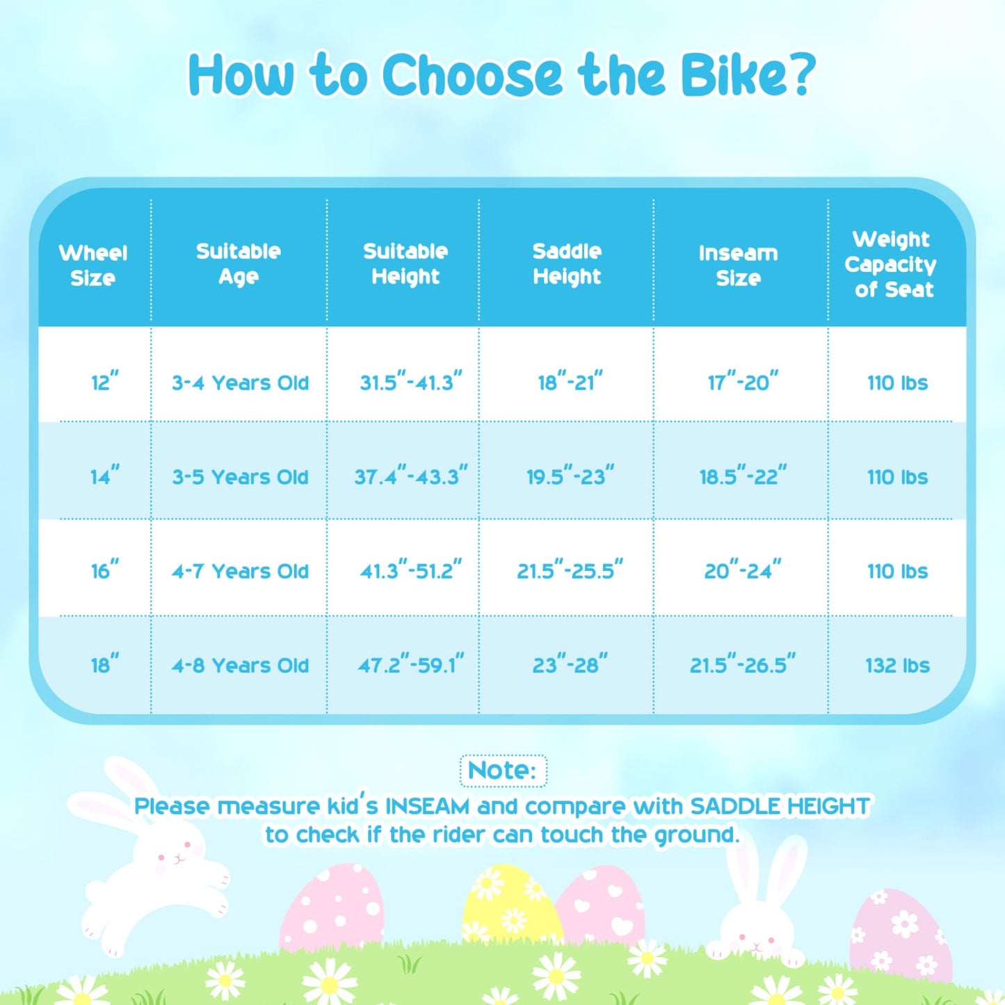12" Girls Bike, Front Bag, Streamers, for 3-4 Years, Blue Kids Bike at Gallery Canada