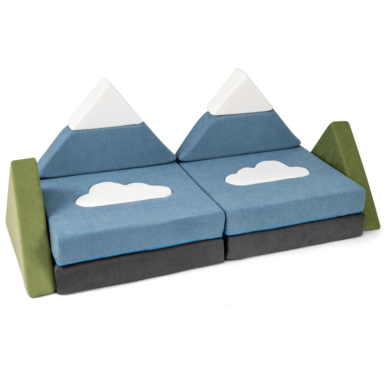 12 Pieces Snow Mountain Theme Toddler Foam Building Fort Kids Chairs & Seating Options at Gallery Canada
