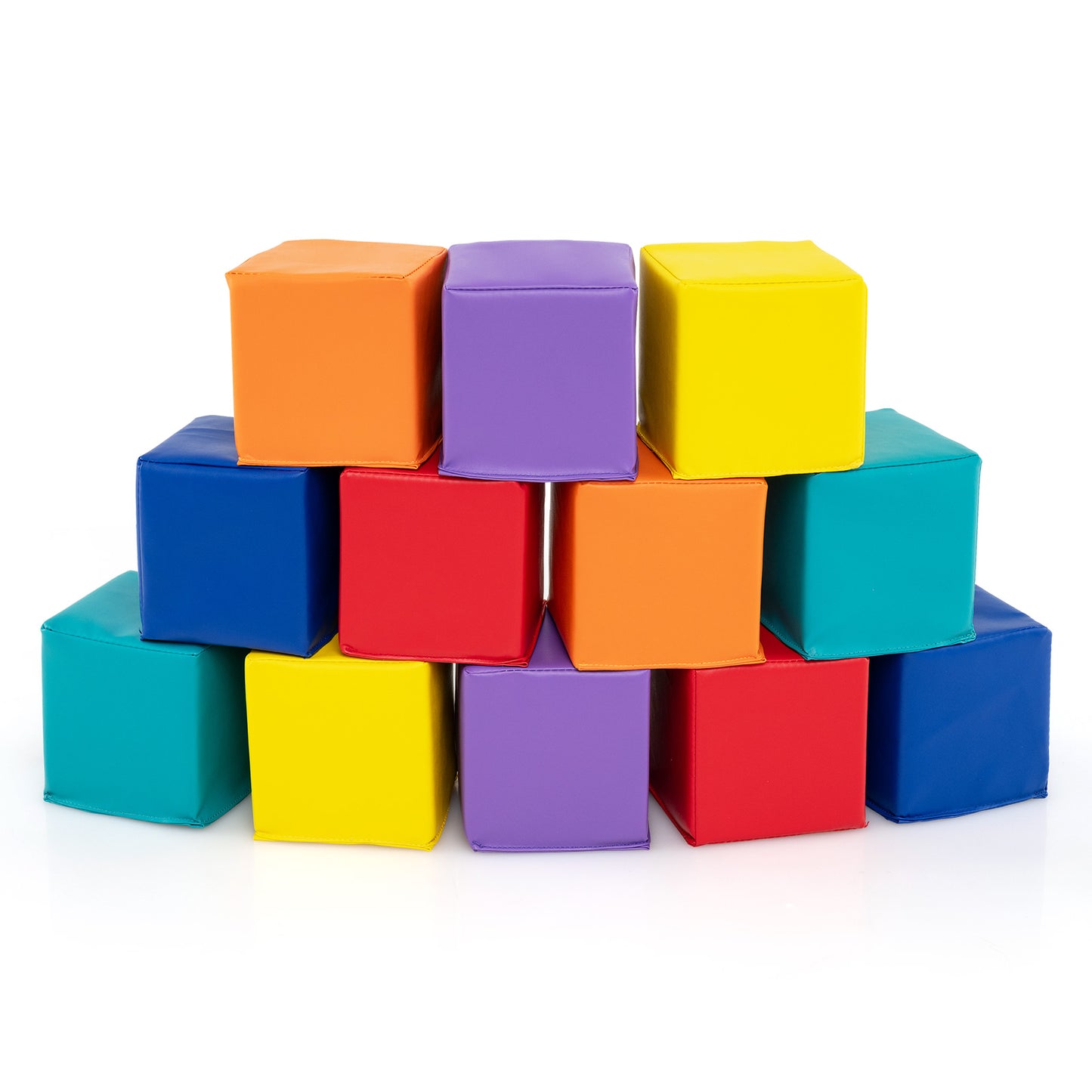 12 Pieces Soft Foam Building Blocks, Multicolor Climbers & Slides at Gallery Canada