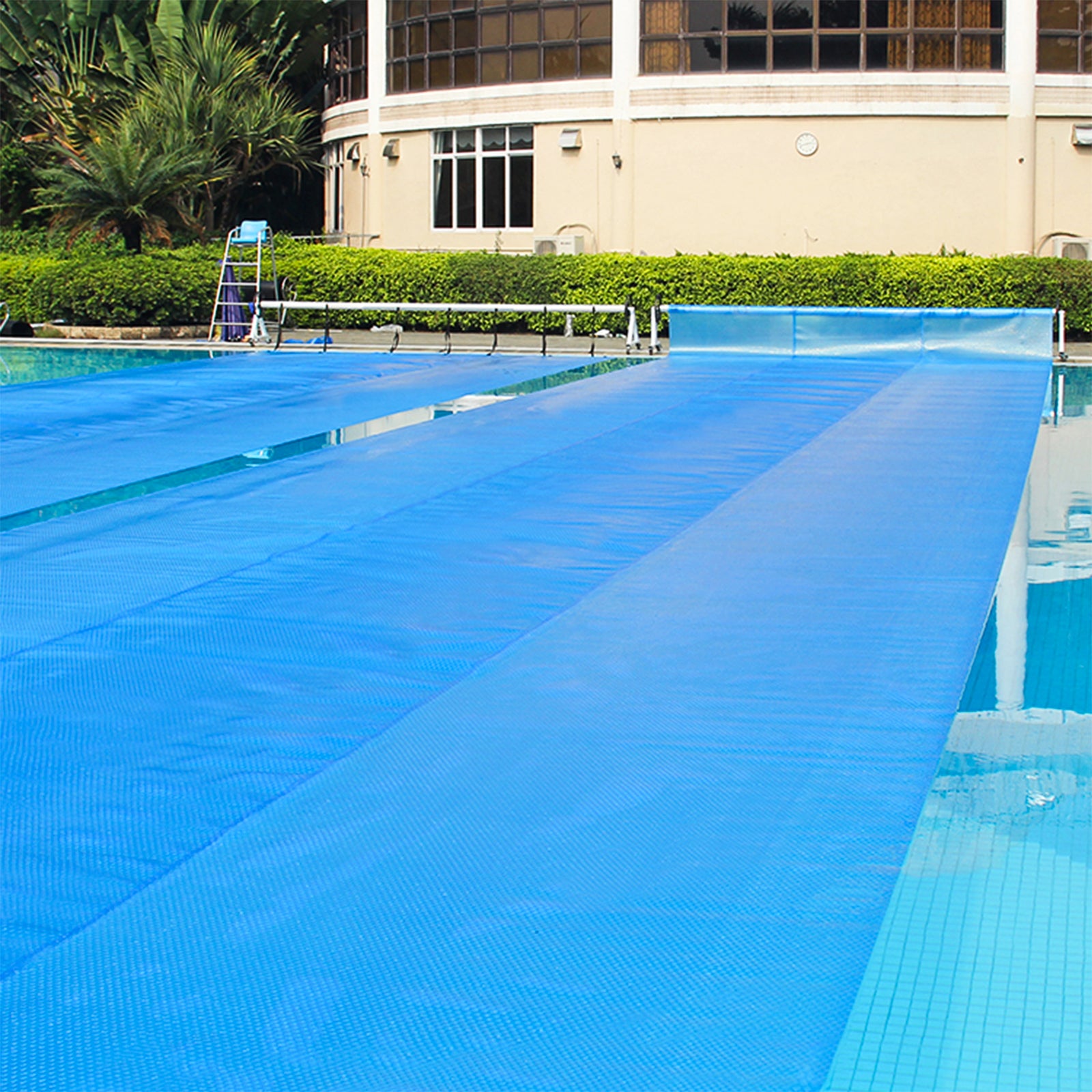 12 x 24 Feet Rectangle Swimming Pool Cover, 12-MIL Solar Blanket, Blue Swimming Pools at Gallery Canada