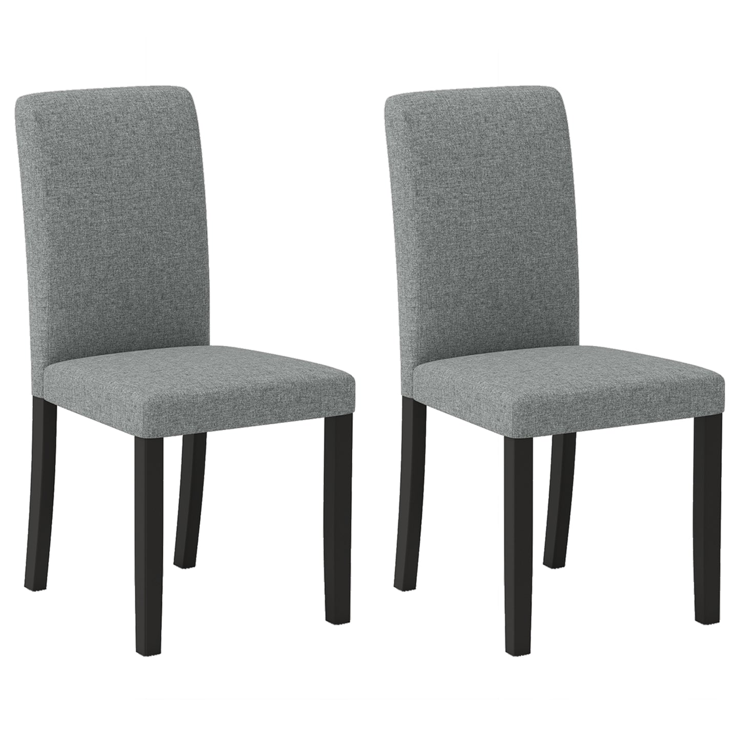 Dining Chair Set, 2 Mid-Century Modern Chairs, Gray Dining Chairs at Gallery Canada