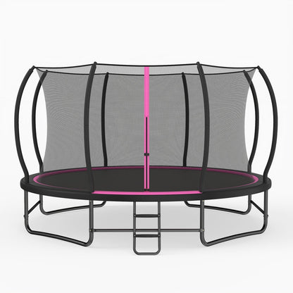 14 FT Outdoor Recreational Trampoline, Pink Trampolines Pink at Gallery Canada