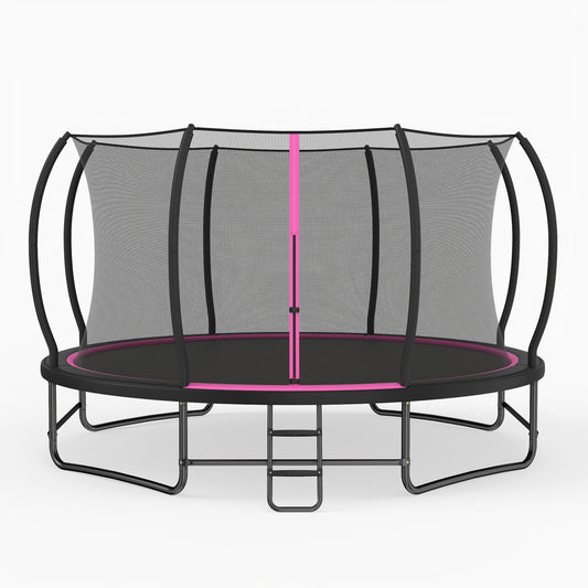14 FT Outdoor Recreational Trampoline, Pink Trampolines Pink at Gallery Canada