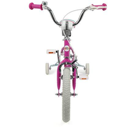 14 Inch Kids Bike, Adjustable Handlebar, Starlight Wave, Pink Kids Bike at Gallery Canada