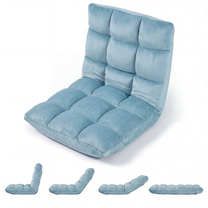 14-Position Adjustable Cushioned Floor Chair, Green Floor Chairs Green at Gallery Canada
