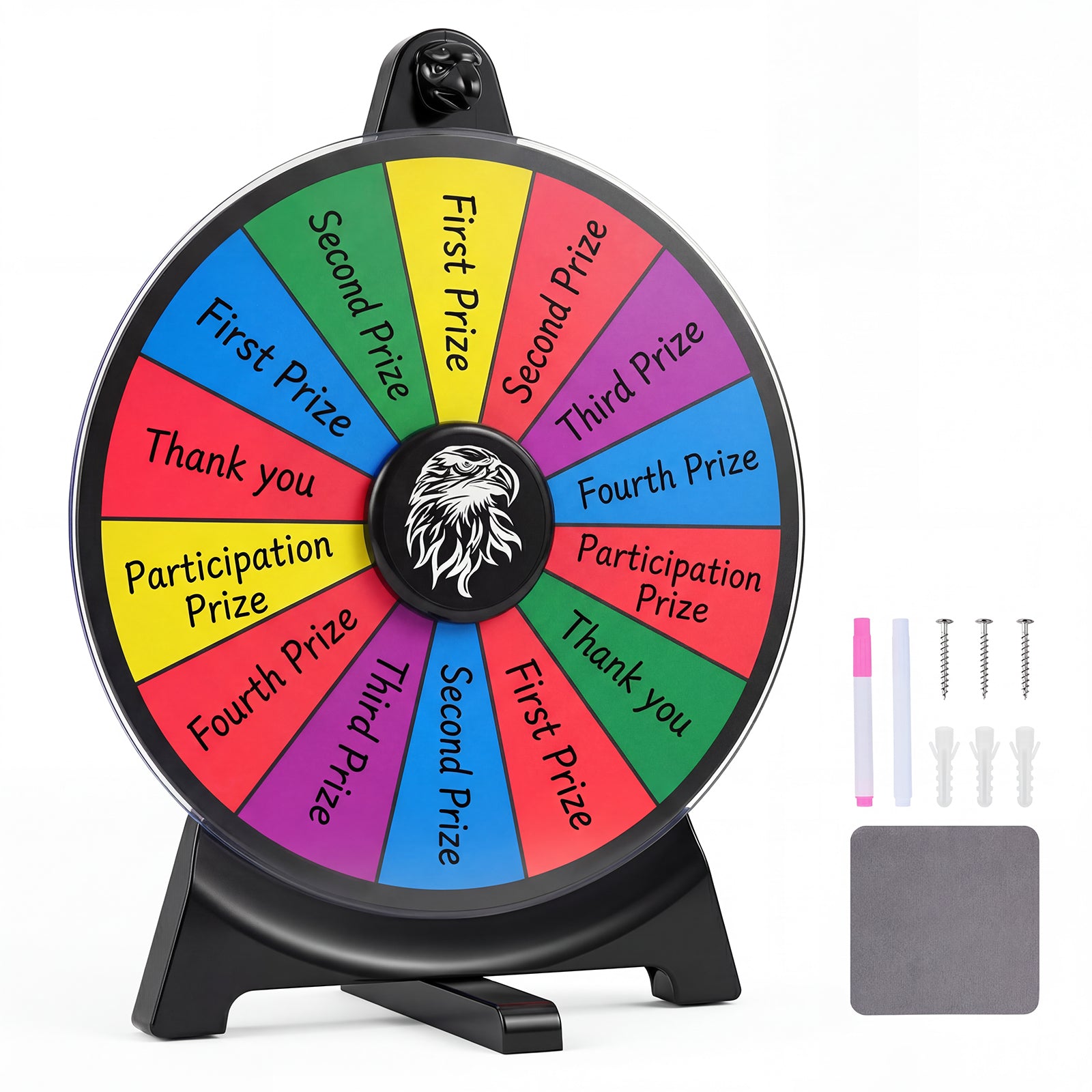 14 Slots Spin Wheel, Blackboard Marker, Multicolor Game Room at Gallery Canada