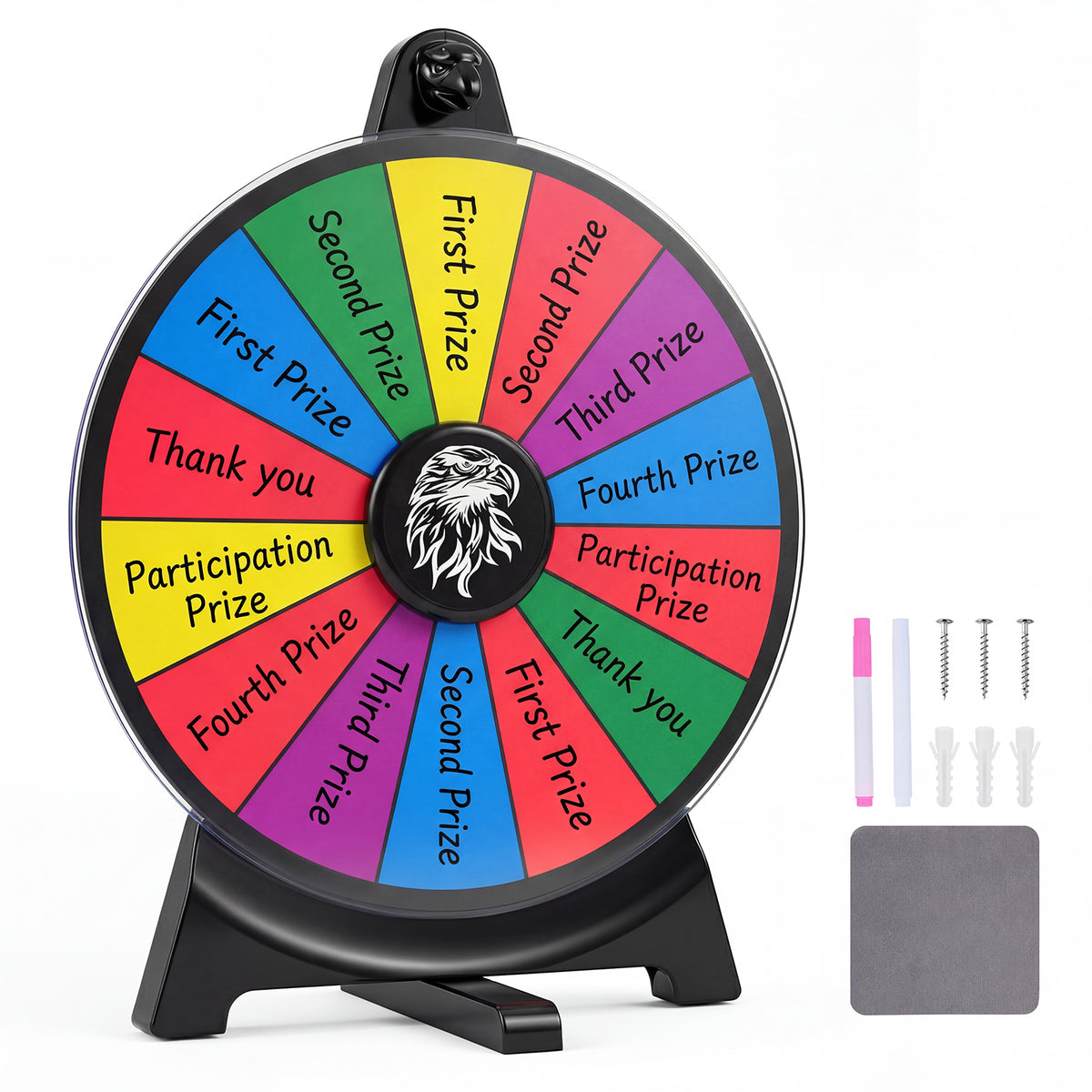 14 Slots Spin Wheel, Blackboard Marker, Multicolor Game Room at Gallery Canada