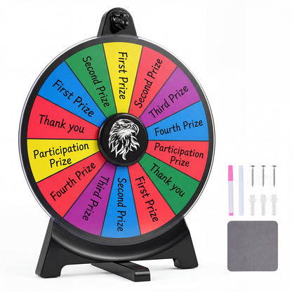 14 Slots Spin Wheel, Blackboard Marker, Multicolor Game Room Multicolor at Gallery Canada
