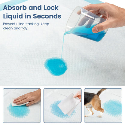 30 x 30 Inch Pet Pee Pad, 150 Pieces, Light Blue Dog Supplies at Gallery Canada
