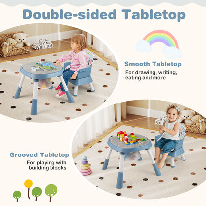 16-in-1 Baby High Chair, Activity Center, Booster Seat, Celadon Green High Chairs at Gallery Canada