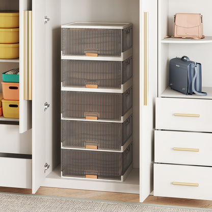 3/4/5/6-Cube Stackable Storage Bins, Detachable Wheels, 5 Cube, White Shoe Racks & Storage Benches at Gallery Canada
