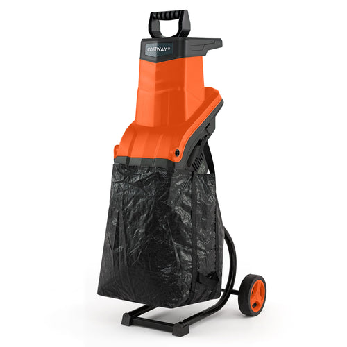 15-Amp Electric Wood Chipper Shredder, 1.8