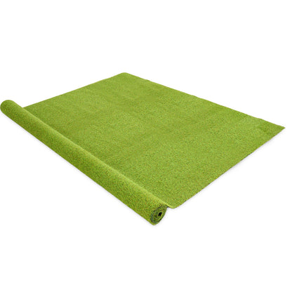 15 x 7 Feet Artificial Turf Rug with Low 0.75 inch Pile Height Decorative Fencing & Flooring at Gallery Canada
