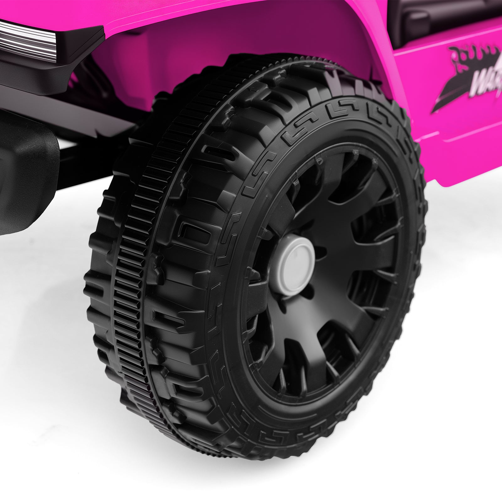 12V Kids Ride On Truck, Battery Powered Electric Vehicle, Pink Powered Ride On Toys at Gallery Canada