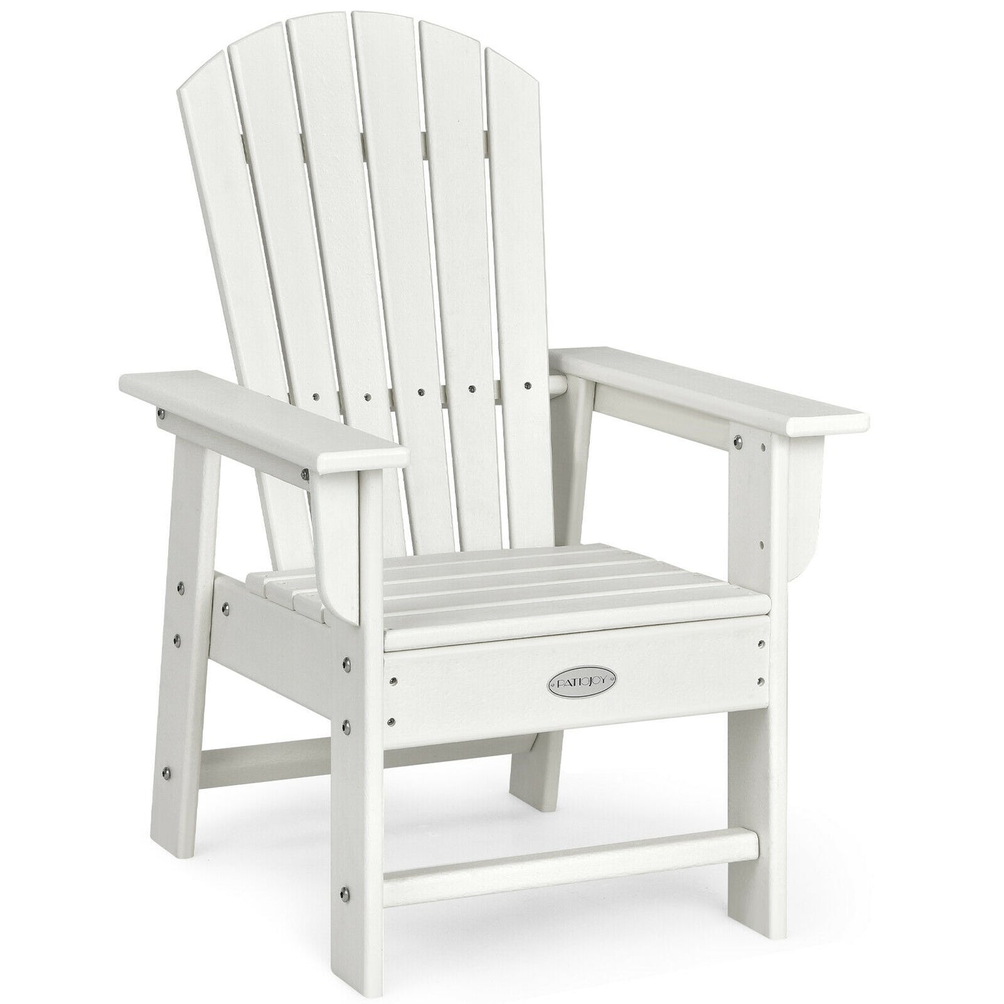Kids Adirondack Chair, Ergonomic Backrest, White Kids Chairs & Seating at Gallery Canada