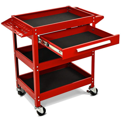 Rolling Tool Cart, Mechanic Cabinet, Storage Toolbox Organizer, Red Garages at Gallery Canada