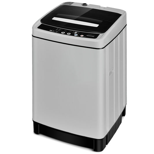 Full Automatic Washing Machine, 1.5 Cu.Ft, 11 LBS, Gray Washing Machines Gray at Gallery Canada