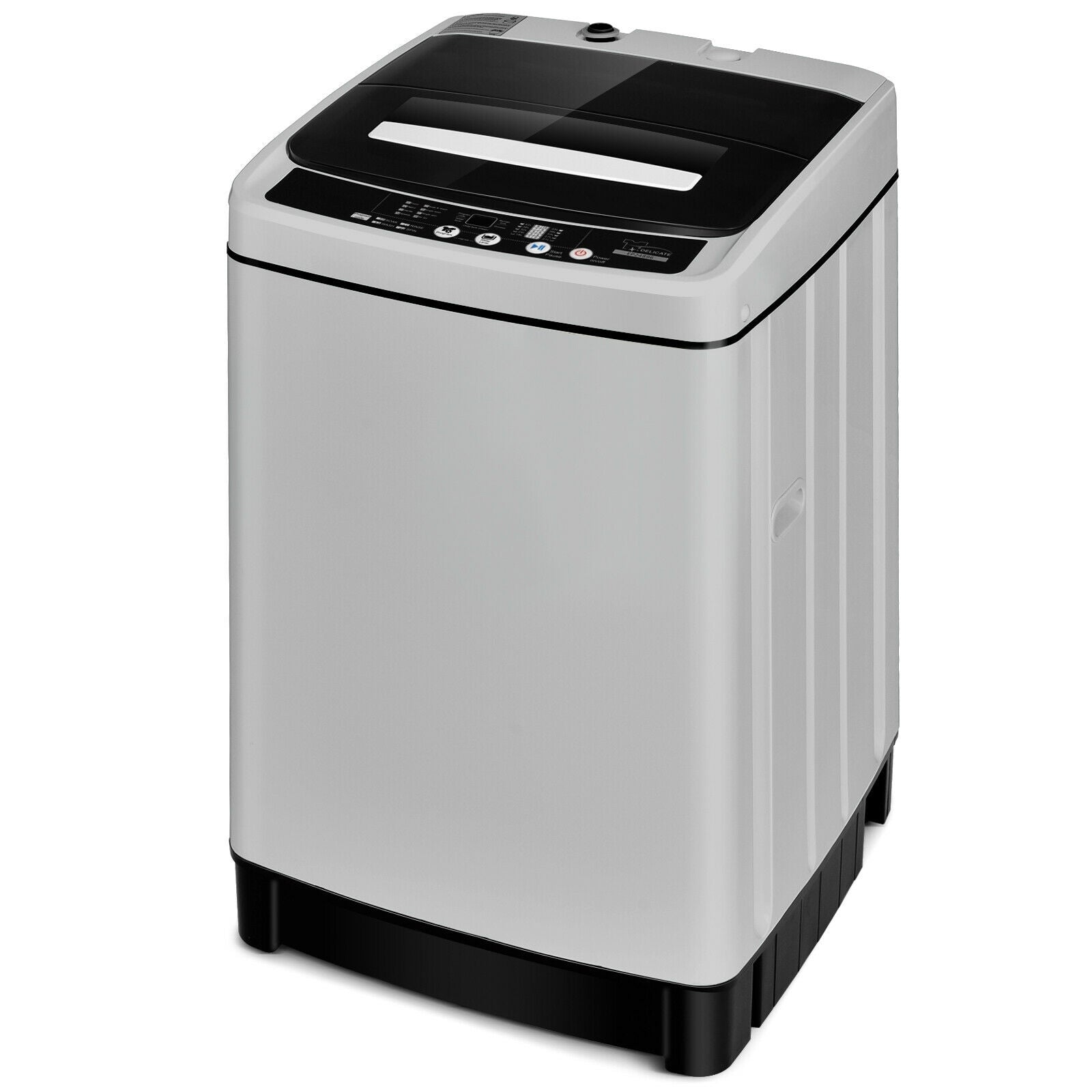 Full Automatic Washing Machine, 1.5 Cu.Ft, 11 LBS, Gray Washing Machines at Gallery Canada