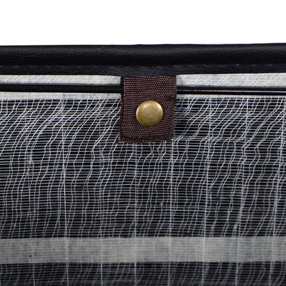 Rectangle Bamboo Laundry Basket, 3 Color, Black Laundry Baskets at Gallery Canada