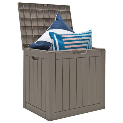 30 Gallon Deck Box, Storage Seating Container, Light Brown Sheds & Outdoor Storage at Gallery Canada