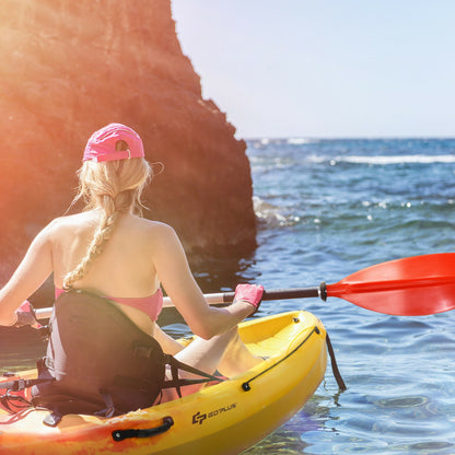 Single Sit On Top Kayak, Detachable Aluminum Paddle, Yellow Surfing at Gallery Canada