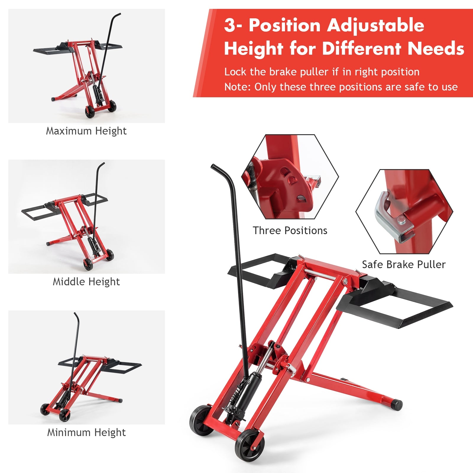 Hydraulic Lawnmower Lift Jack For Tractors, Zero Turn Mowers Lawn Care Tools at Gallery Canada