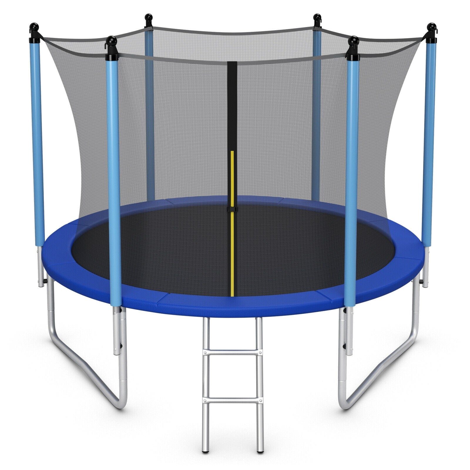 14 Feet Trampoline With Safety Net, Blue Trampolines at Gallery Canada