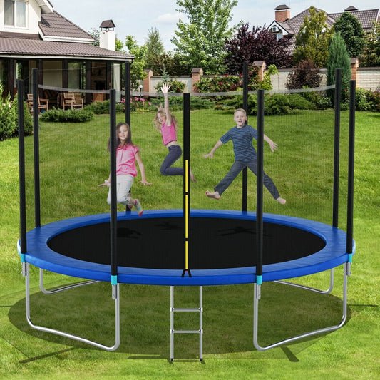 Replacement Trampoline Safety Enclosure Net-12 ft Trampoline Accessories MoonlightImage System at Gallery Canada