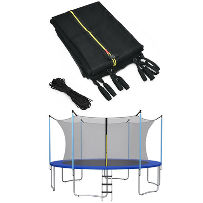 16Ft Weather-Resistant Trampoline Safety Enclosure Net, Black Trampoline Accessories at Gallery Canada