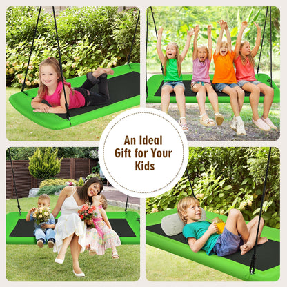 60 Inch Platform Tree Swing, Outdoor, Green Swing & Playsets at Gallery Canada