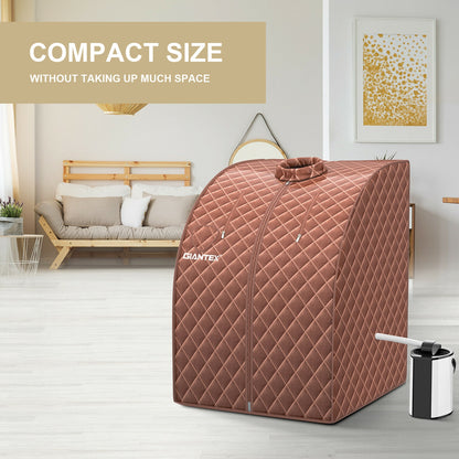 Portable Steam Sauna Spa, 3L Blast-Proof Steamer Chair, Coffee Spa & Salon at Gallery Canada