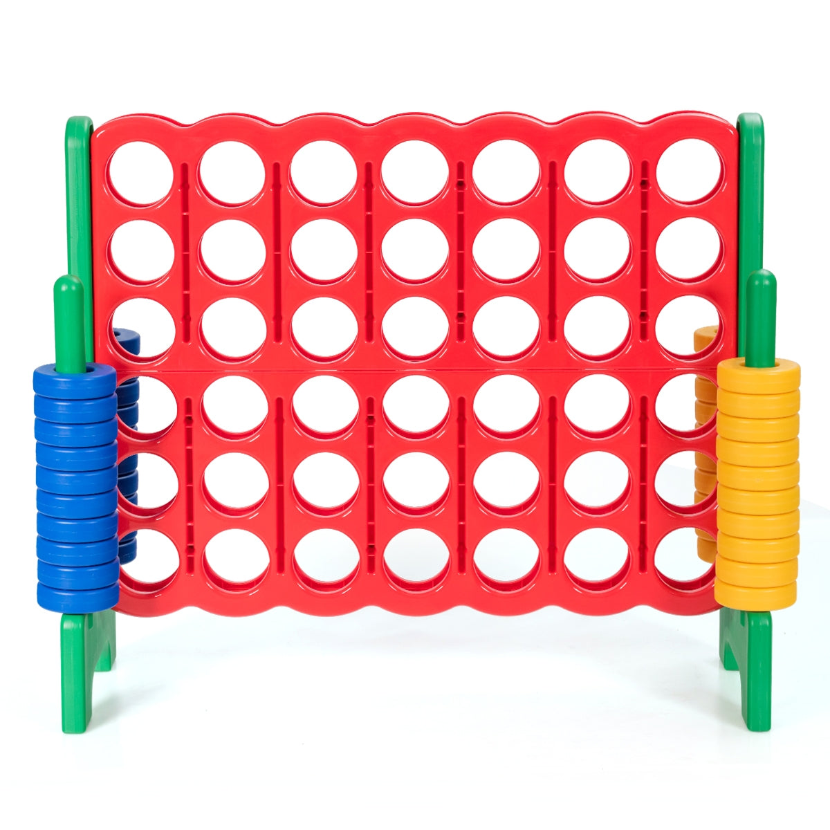 Jumbo 4-To-Score Giant Game Set, 42 Jumbo Rings, Quick-Release Slider, Green Lawn Games at Gallery Canada