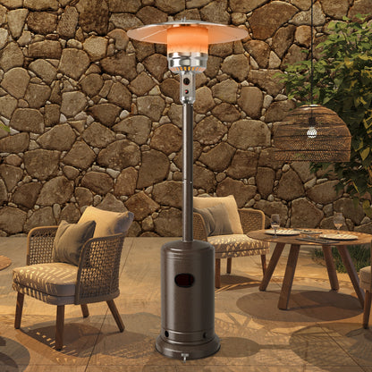 48000 BTU Stainless Steel Patio Heater, Bronze Patio Heaters at Gallery Canada