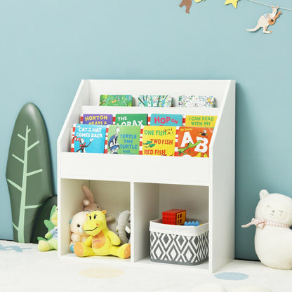 Kids Wooden Bookshelf, Toy Storage Cabinet, White Kids Storage at Gallery Canada