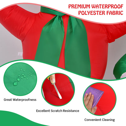 6 Feet Inflatable Snowmen Christmas Decoration, White Christmas Inflatables at Gallery Canada