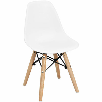 Medieval Style Children Chair Set, 4 Pieces, Wood Legs, White Kids Chairs & Seating at Gallery Canada