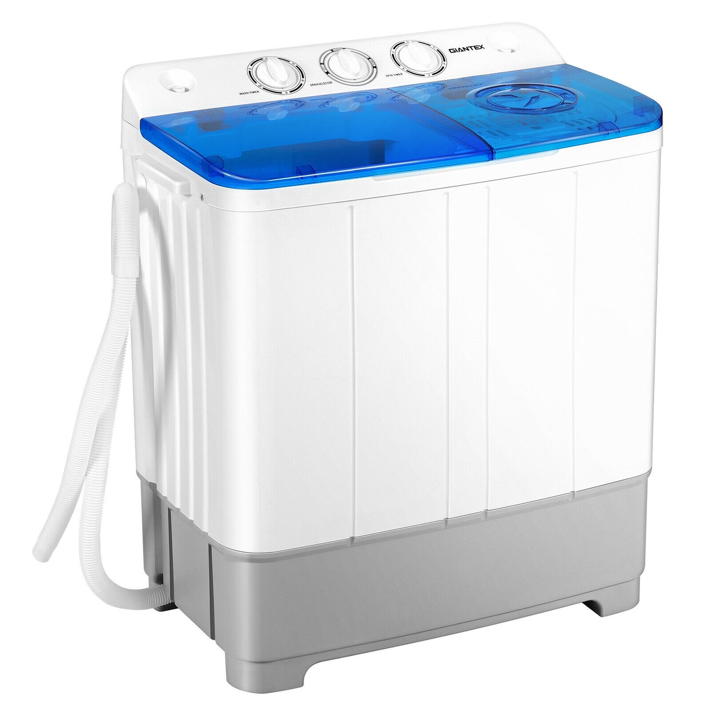 Portable 22lbs Washing Machine With Timer Control, Blue Washing Machines at Gallery Canada
