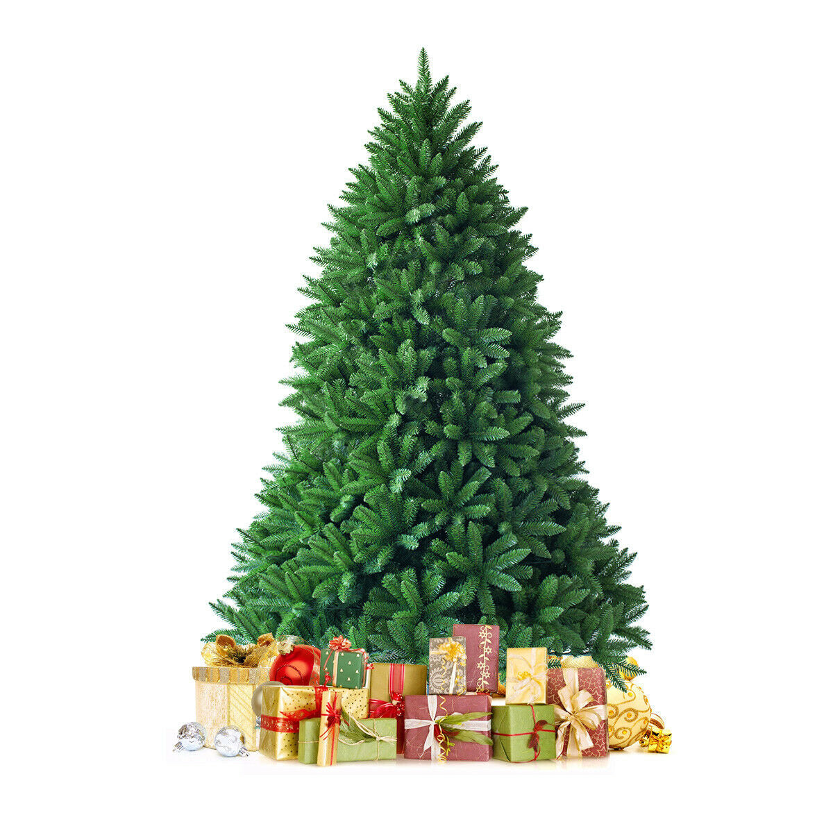 5 Feet Artificial Fir Christmas Tree, 600 Branch Tips, Green Christmas Tree at Gallery Canada