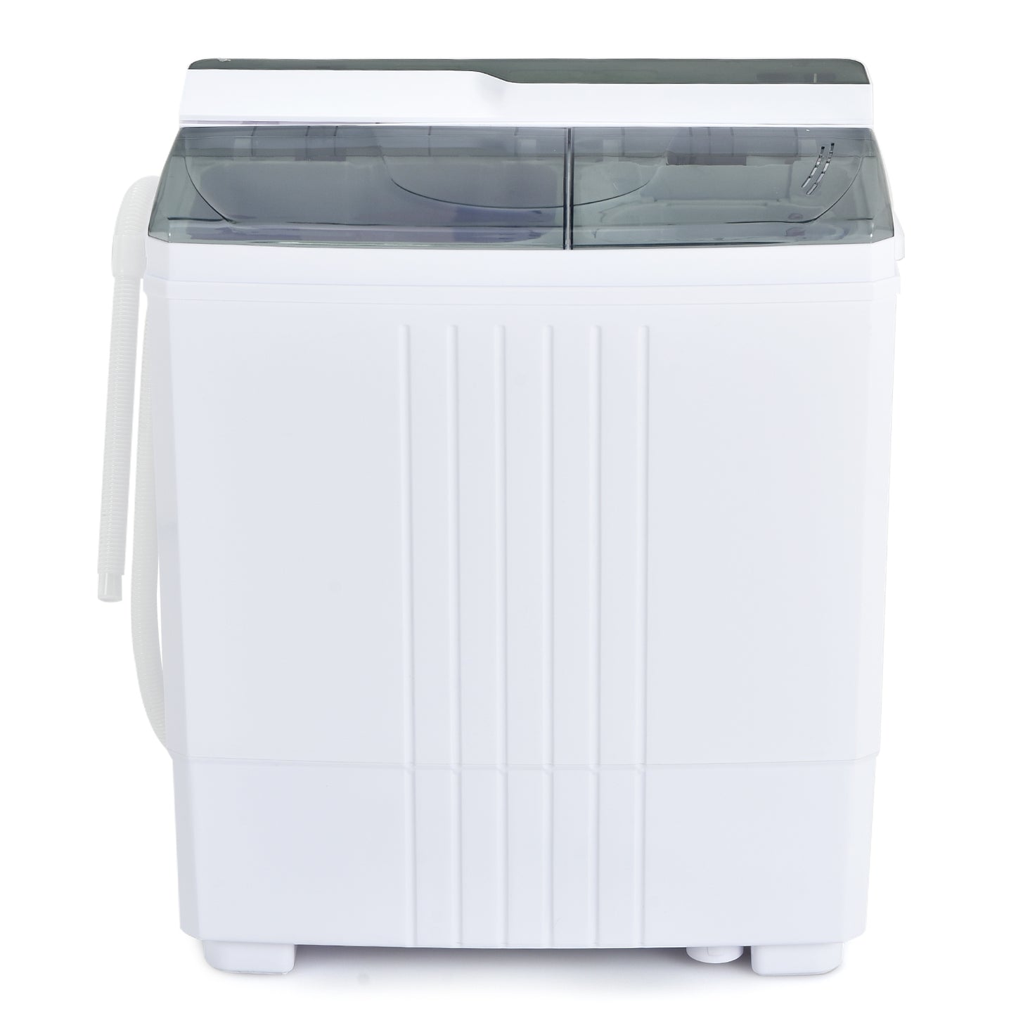 Twin Tub Portable Washing Machine, Timer Control, Drain Pump, Gray Washing Machines at Gallery Canada
