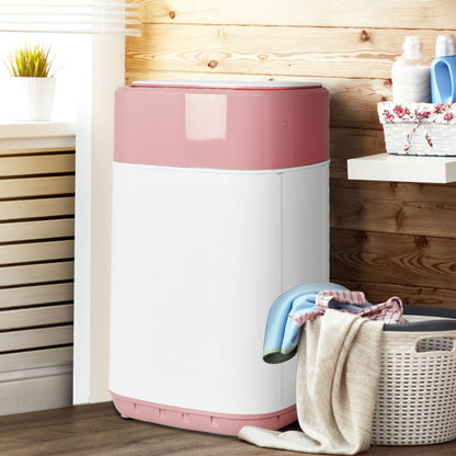 8lbs Portable Automatic Washing Machine, Pink Washing Machines at Gallery Canada