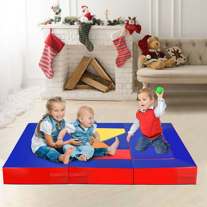 4-in-1 Crawl Climb Foam Shapes, Toddler Kids Play Set, Multicolor Kids Chairs & Seating at Gallery Canada