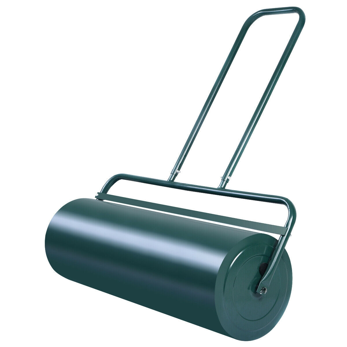 24 x 13 Inch Tow Lawn Roller, Water Filled Metal Push Roller, Green Lawn Care Tools at Gallery Canada
