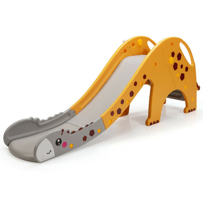 3-in-1 Kids Climber Slide Play Set, Basketball Hoop, Yellow Climbers & Slides at Gallery Canada